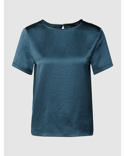 Weekend by Maxmara Blouseshirt Met Ronde Hals - Blauw