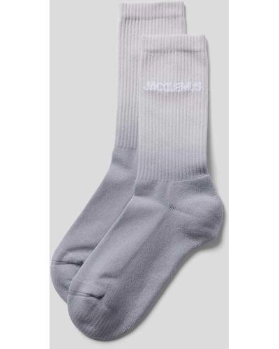 Jacquemus Socken mit Farbverlauf - Weiß