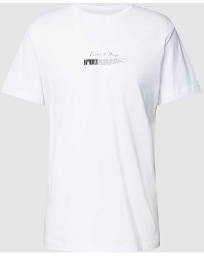 Mister Tee T-shirt Met Motiefprint Aan De Achterkant - Wit