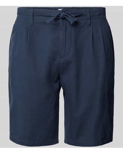 Only & Sons Shorts mit elastischem Bund Modell 'LARGO' - Blau