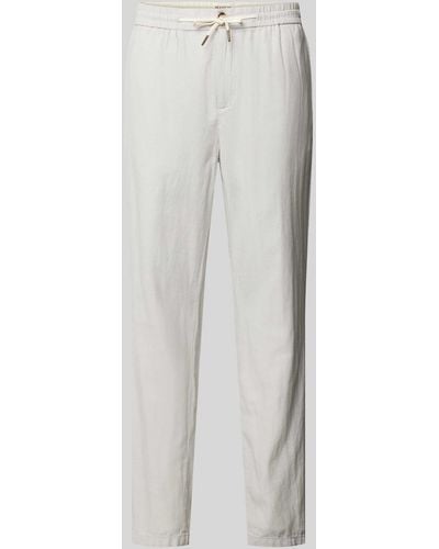 Scotch & Soda Straight Fit Hose - Weiß