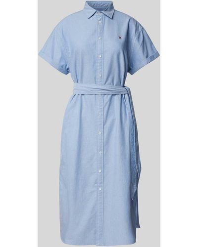 Polo Ralph Lauren Hemdblusenkleid - Blau