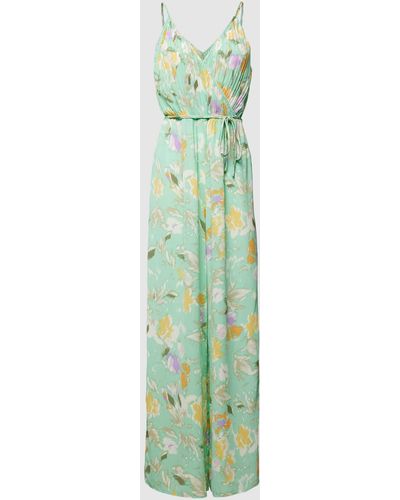 ONLY Jumpsuit Met Bloemenmotief - Groen