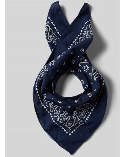 Polo Ralph Lauren Schal mit Paisley-Muster Modell 'ICONS' - Blau