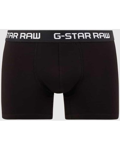 G-Star RAW Trunks aus Baumwoll-Elasthan-Mix - Schwarz