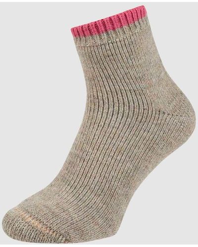 FALKE Socken mit Alpaka-Anteil Modell 'Cosy Plush' - Natur