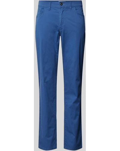 Brax Five Pocket Hose mit französischen Eingrifftaschen Modell 'CADIZ' - Blau