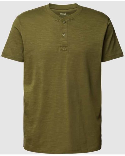Esprit T-Shirt mit Rundhalsausschnitt - Grün