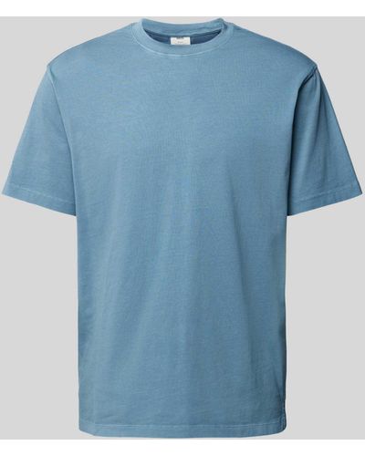 Mango T-Shirt mit Rundhalsausschnitt Modell 'SUGAR' - Blau