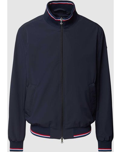 Paul & Shark Blouson Met Opstaande Kraag - Blauw