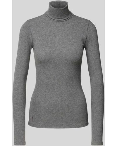 Polo Ralph Lauren Longsleeve mit Rollkragen - Grau