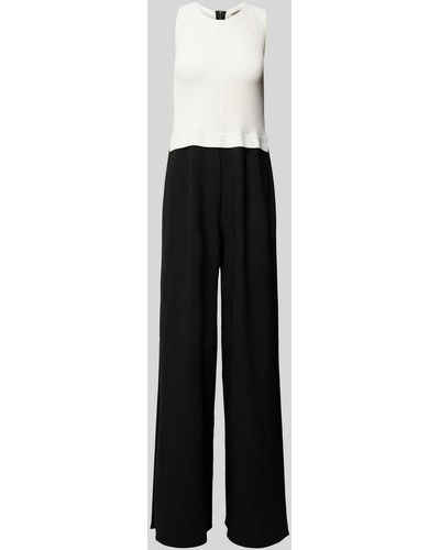 Ted Baker Jumpsuit in Two-Tone-Machart Modell 'TOVELI' - Weiß