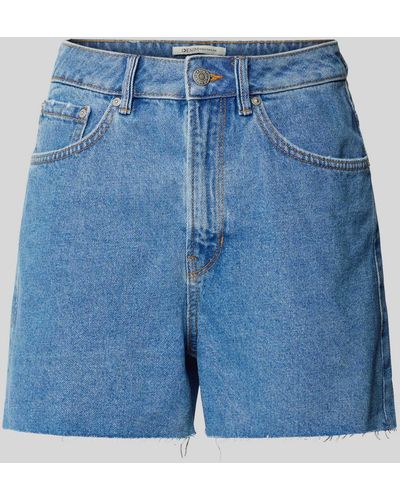 Tom Tailor Jeansshorts mit 5-Pocket-Design - Blau