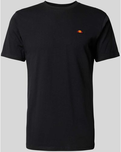 Ellesse T-shirt Met Labelpatch - Zwart