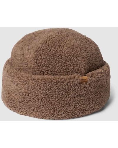 Barts Mütze mit Teddyfell - Braun