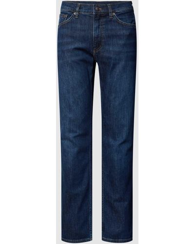 GANT Regular Fit Jeans Met 5-pocketmodel - Blauw