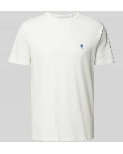 Thinking Mu T-Shirt mit Rundhalsausschnitt - Weiß