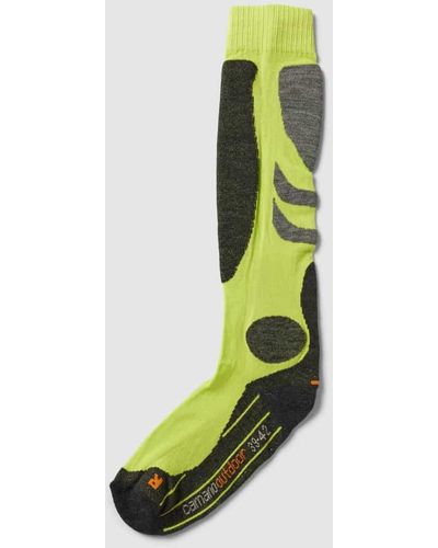 Camano Socken mit Label-Detail - Grün