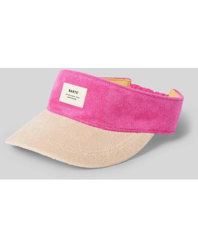 Barts Cap aus Frottee mit Label-Detail Modell 'BEGONIA' - Pink