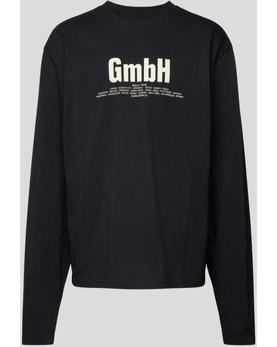 GmbH Oversized Sweatshirt aus Baumwolle - Schwarz