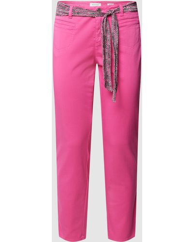 ROSNER Hose mit Taillenband Modell 'ALISA' - Pink