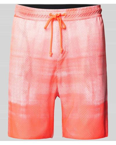 BOSS Sweatshorts mit elastischem Bund Modell 'Halbero' - Pink