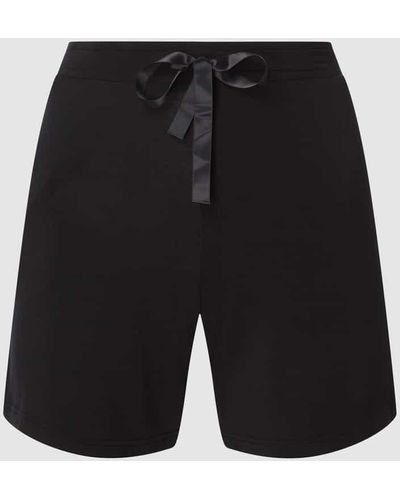Schiesser Shorts aus Modalmischung - Schwarz