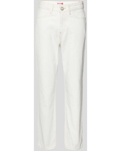 Custommade• Hose mit Ziersteinbesatz - Weiß