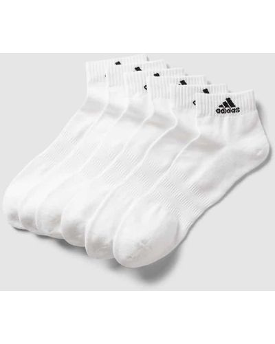 adidas Socken mit Label-Detail im 6er-Pack - Weiß