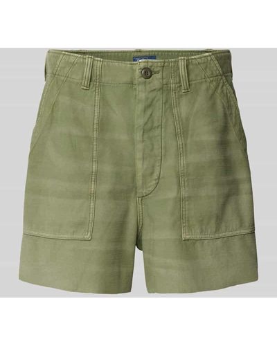 Polo Ralph Lauren Shorts aus reiner Baumwolle - Grün