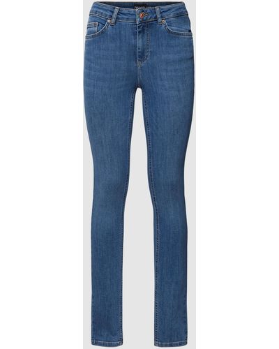Pieces Skinny Fit Jeans In 5-pocketmodel - Blauw