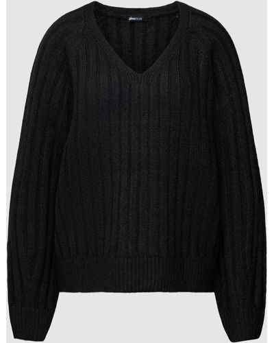 Gina Tricot Gebreide Pullover - Zwart