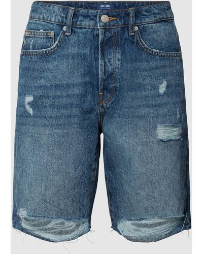Only & Sons Korte Jeans - Blauw