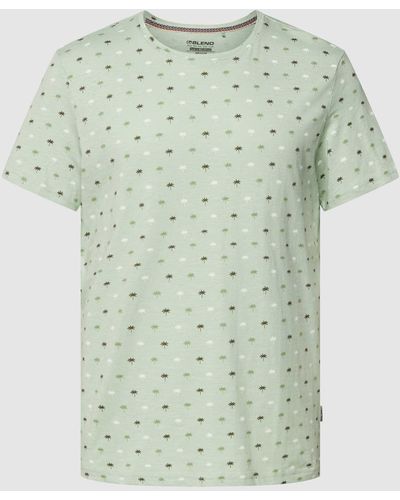 Blend T-shirt Met Ronde Hals - Groen