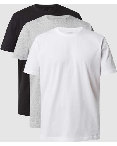 Seidensticker T-Shirt im 3er-Pack - Weiß