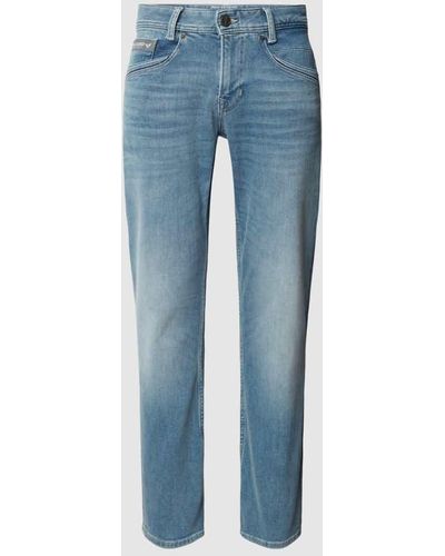 PME LEGEND Regular Fit Jeans mit Lyocell-Anteil Modell 'Skyrack' - Blau