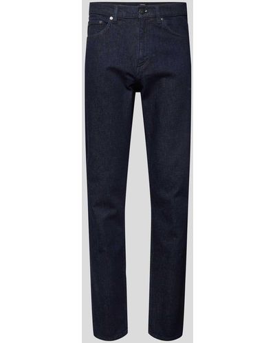 Theory Jeans mit Label-Patch - Blau