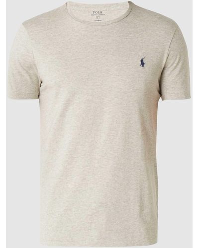 Polo Ralph Lauren Custom Slim Fit T-shirt Met Geborduurd Logo - Meerkleurig