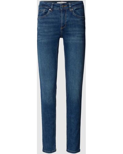 Mango Jeans mit 5-Pocket-Design Modell 'PUSHUP' - Blau