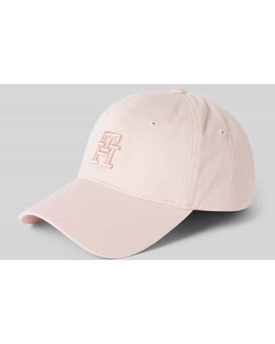 Tommy Hilfiger Basecap mit Logo-Stitching Modell 'BEACH SUMMER' - Pink