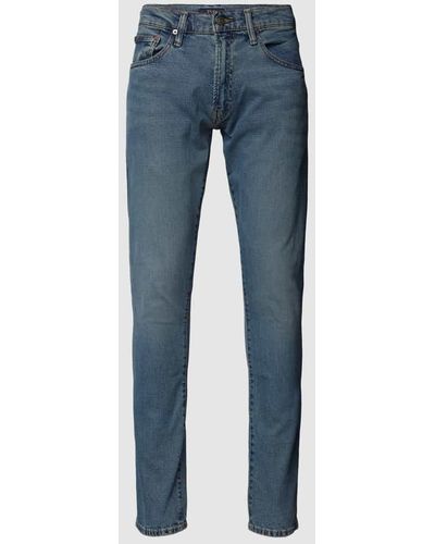 Polo Ralph Lauren Regular Fit Jeans im 5-Pocket-Design Modell 'SULLIVAN' - Blau