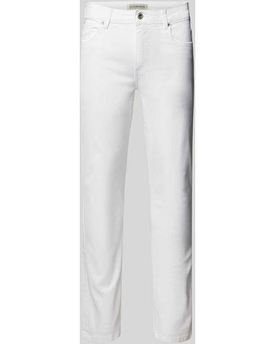 Lindbergh Jeans mit 5-Pocket-Design - Weiß