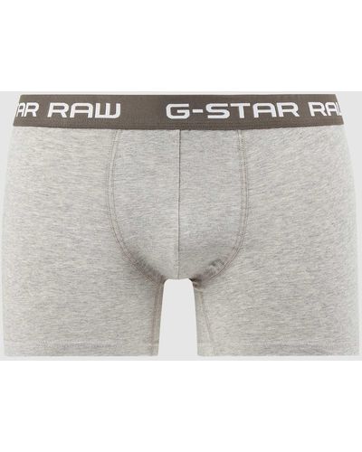 G-Star RAW Boxershort Van Een Katoen-elastaan-mix - Grijs