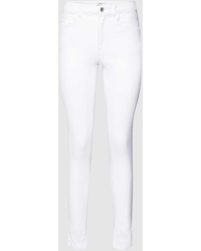 B.Young Skinny Fit Jeans Met 5-pocketmodel - Wit