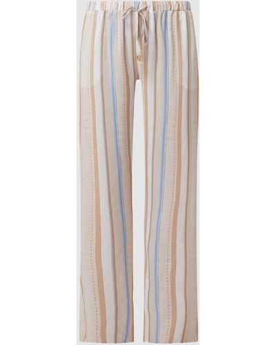 Hanro Pyjama-Hose aus Viskose - Weiß