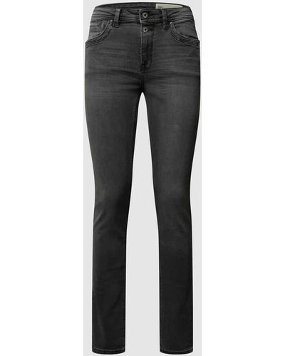 Edc By Esprit Slim Fit Jeans mit Stretch-Anteil - Grau