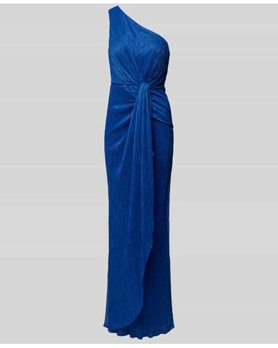 Adrianna Papell Abendkleid mit Knotendetail - Blau