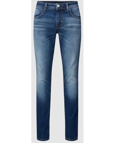 Antony Morato Tapered Fit Jeans im 5-Pocket-Design - Blau