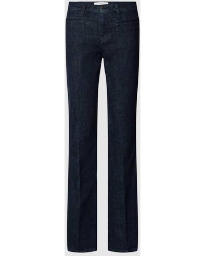 Brax Flared Jeans mit Paspeltaschen Modell 'SHAKIRA' - Blau