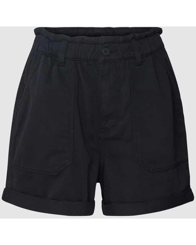 Tom Tailor Shorts mit seitlichen Eingrifftaschen - Schwarz